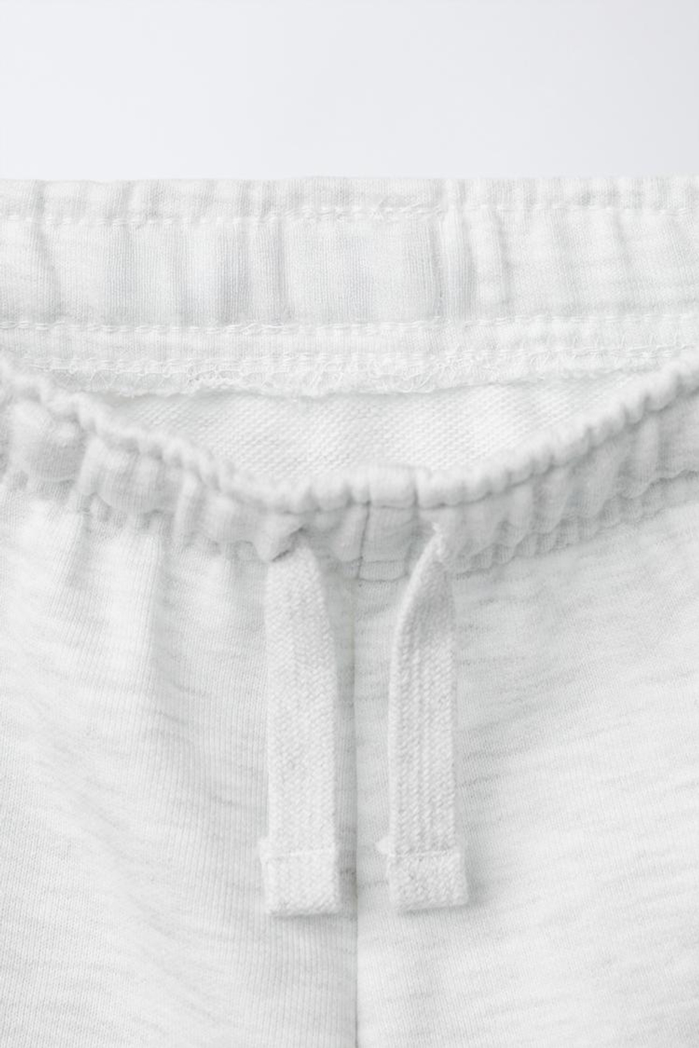 ZARA ОДНОТОННЫЕ ШОРТЫ, СЕРЫЙ МЕЛАНЖ