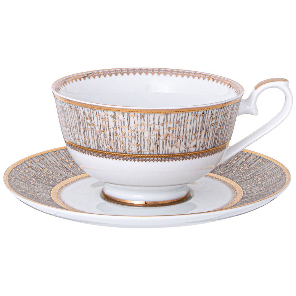 ЧАЙНЫЙ СЕРВИЗ LEFARD "МГНОВЕНИЕ" HА 6 ПЕР. 14 ПР. 1300/250/270 МЛ (КОР=1НАБ.)