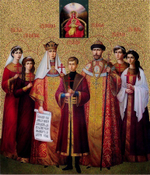 Икона на дереве УФ печать золочение поталь 9х10,5 в ассортименте