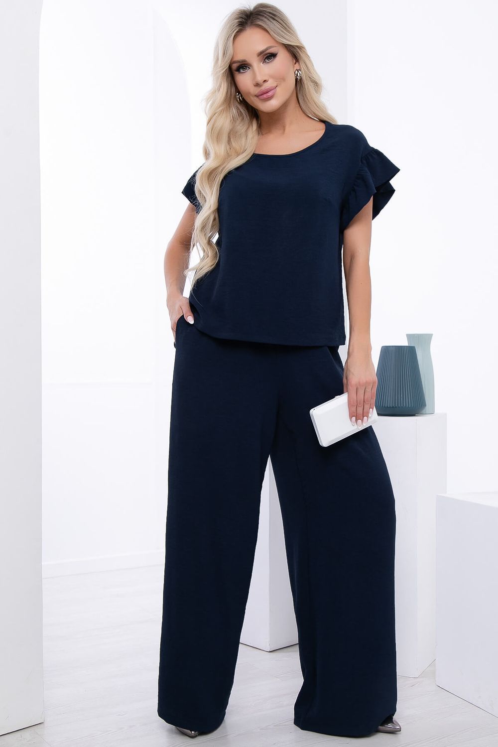 Костюм Городской шик (темно-синий) К10822 LT Collection