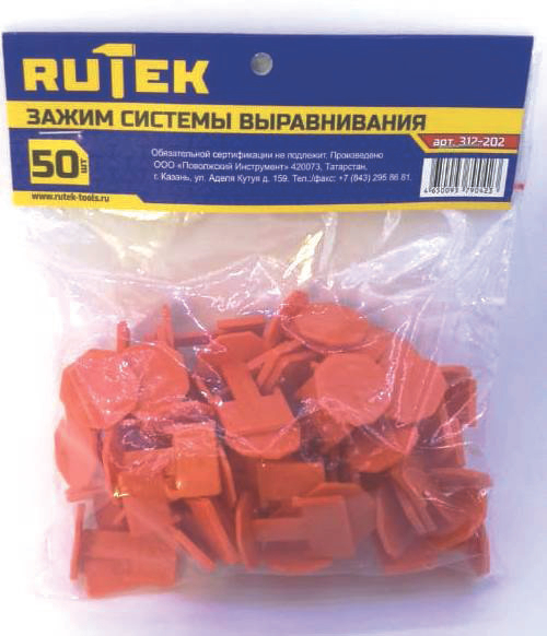 СВП - система выравнивания плитки зажим, Чеглок, уп.100шт