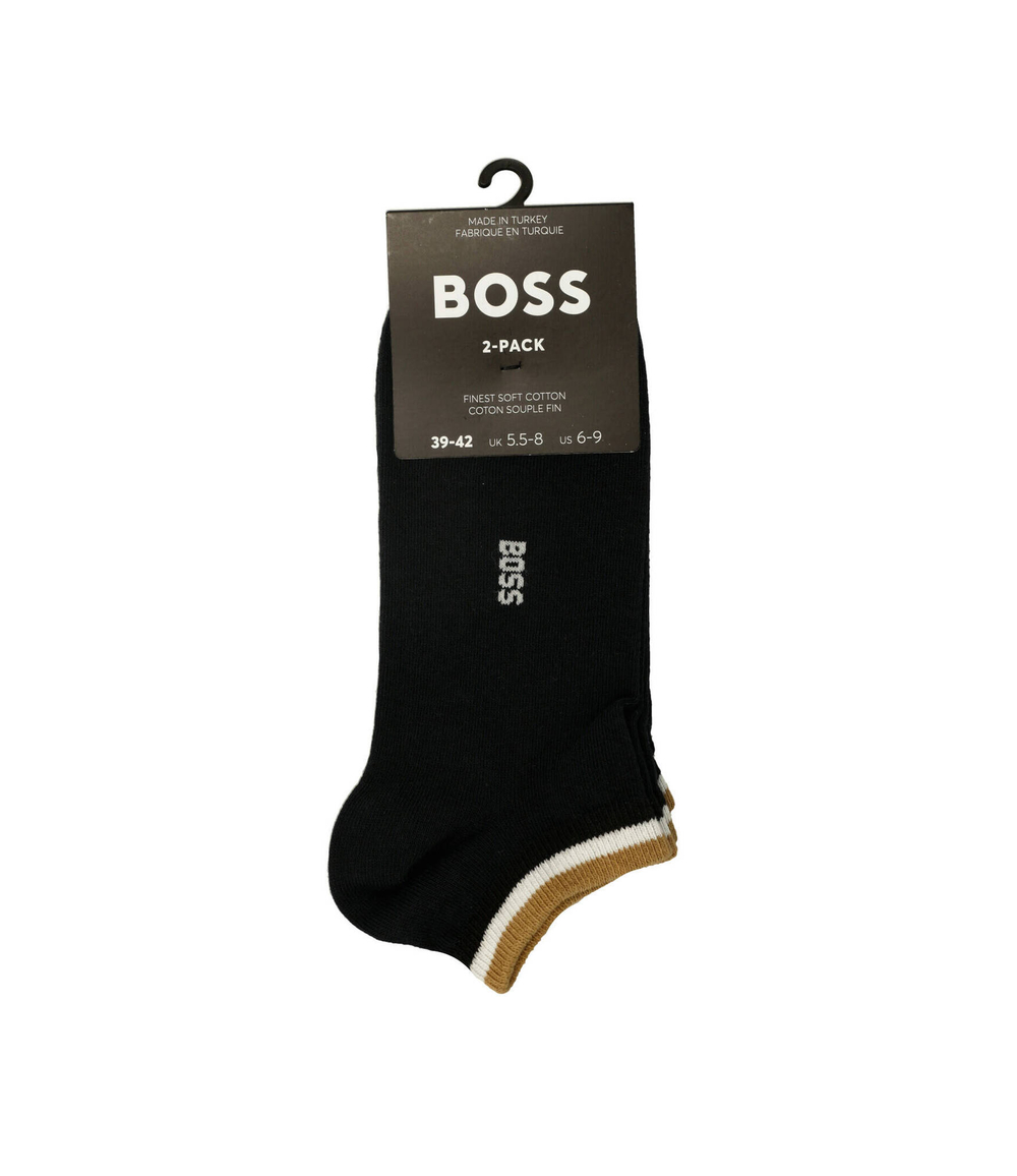 Носки 2P AS Uni stripe CC BOSS BLACK - черный(50491192)