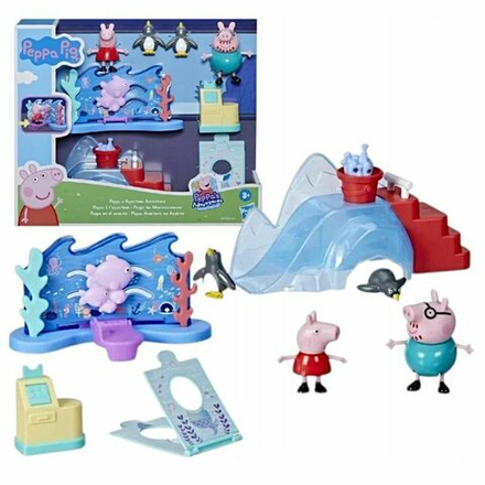 Фигурки Hasbro Свинка Пеппа - Приключение Свинки Пеппы в аквариуме с фигурками - Хасбро F4411