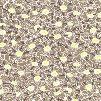 Seamless pattern of Flowers Terry Calibrachoa.