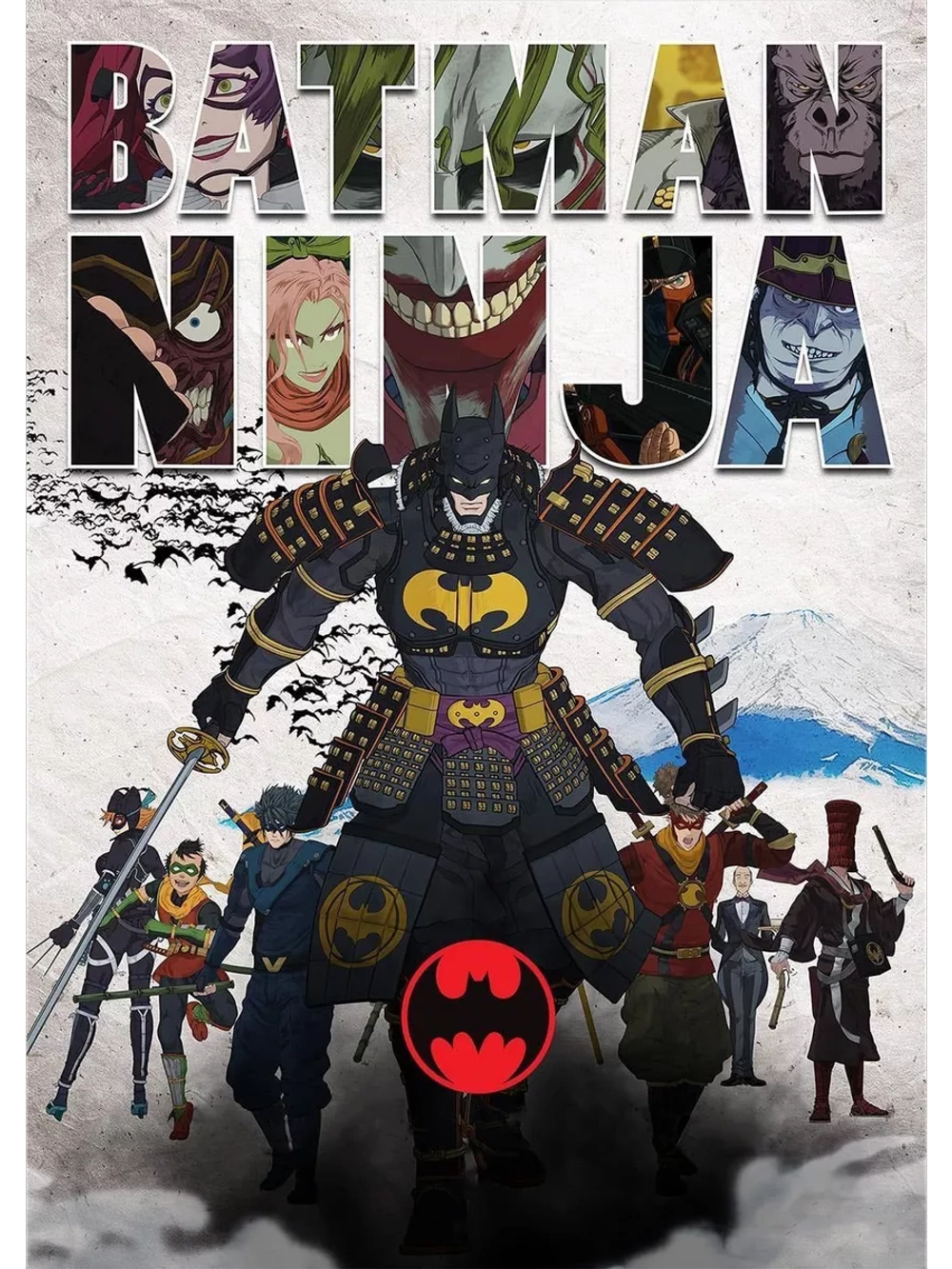 Бэтмен-ниндзя (2018) (Anime DVD-R)