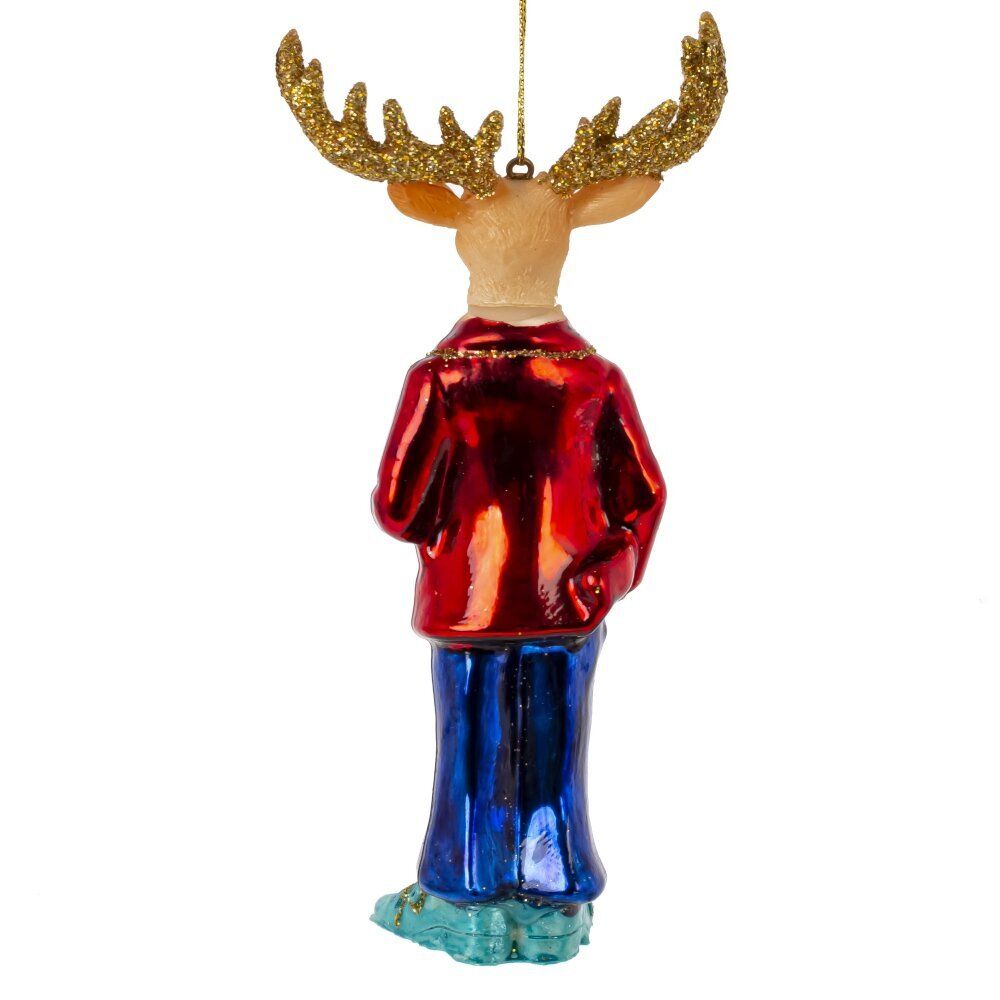 GAEM Украшение новогоднее "Олень", L8 W4,5 H16 см