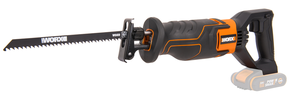 Сабельная пила аккумуляторная WORX WX500