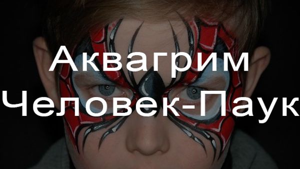 Аквагрим Человек-паук