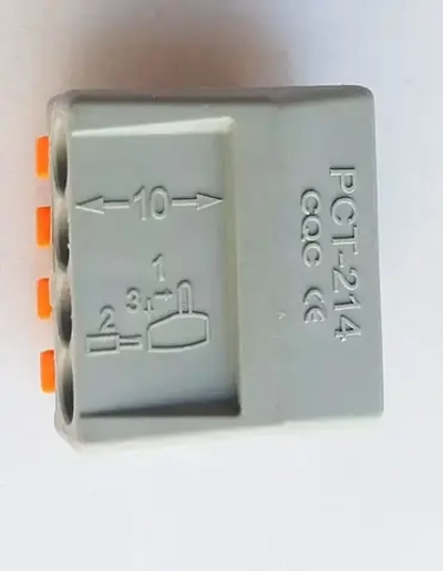 Клеммы Wago 4 контакта 10 шт.