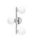 Настенный светильник Lumina Deco Marsiada LDW 6033-3 CHR