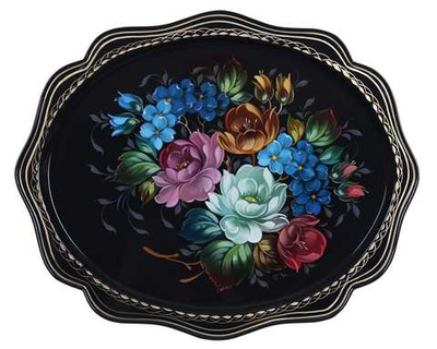 Zhostovo metal tray A15D180526227