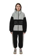 Купить Худи Ymkashix Little Lamb Zip черный/серый Худи Ymkashix Little Lamb Zip черный/серый