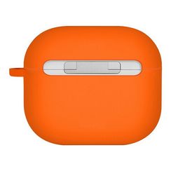 Чехол Uniq Nexo Liquid silicone +carabin +Sports ear hooks для Airpods 4 Volt Orange (AIRPODS(2024)-NEXVORG)