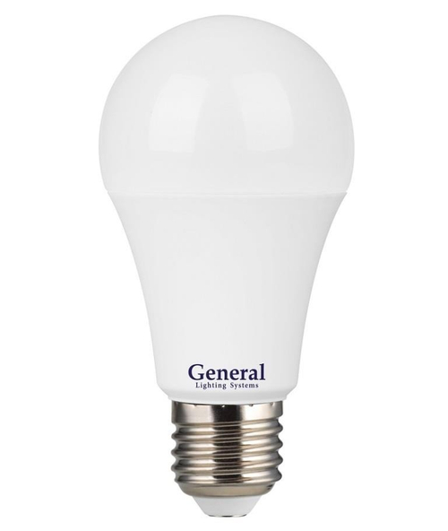 Лампа светод LED 14W Е27 холодный GENERAL