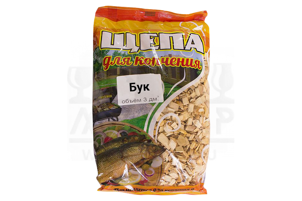 Щепа буковая для копчения, 3 л