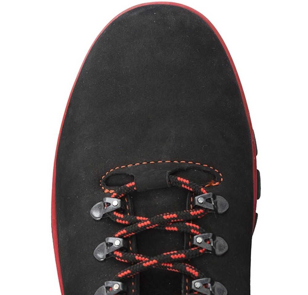 Ботинки «STALKER» нубук черные ХСН