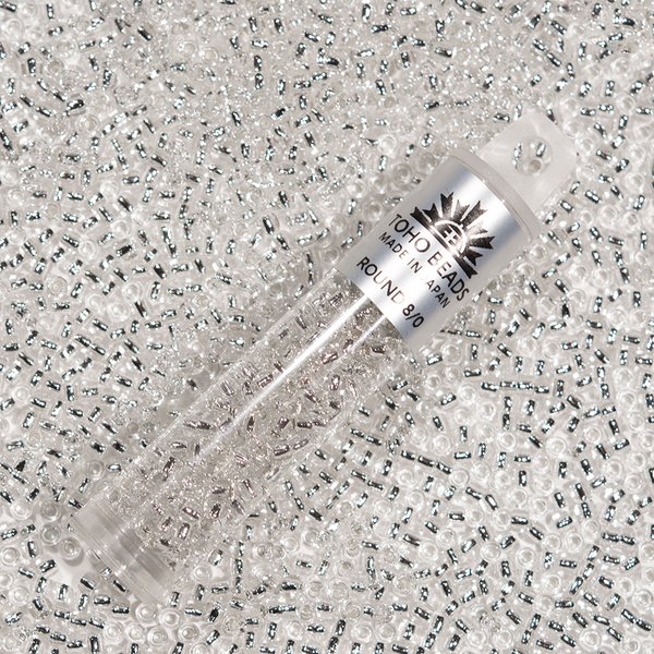 Японский бисер TOHO Round 11/0 (№512), металлизированный, непрозрачный глянцевый