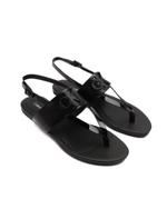 Кожаные босоножки CALVIN KLEIN JEANS - черный(YW0YW00953)