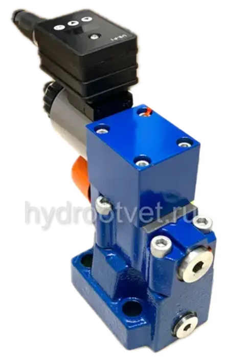 DBEME10-7X/315Y-8G24K31A1M - Пропорциональный предохранительный клапан со встроенным усилителем (OBE), Ду10, , регулировка давления до 315 бар, сигнал управления 0–10 В