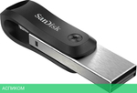 USB Flash-накопитель SanDisk iXpand GO 128Gb (SDIX60N-128G-GN6NE)