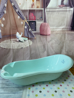 Ванна детская RANT "Крольчата" со сливом 102см (green-мятный)