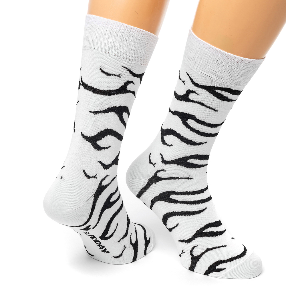 Носки ZEBRA FRIDAY БЕЛЫЕ