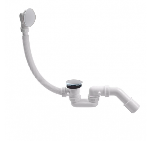 Автоматический слив-перелив для ванны RIMERO RM001W (Белый)