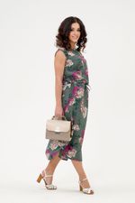 Платье Летис (46-54) Serenada малахитовый (Акция)