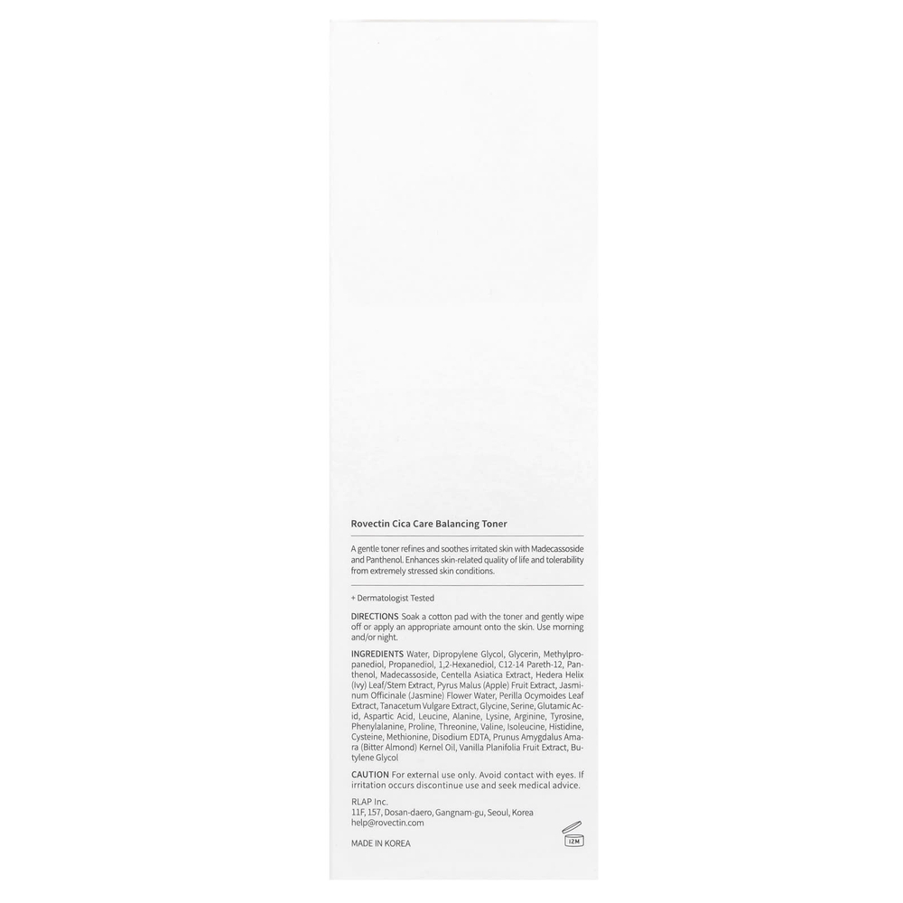 Rovectin, Cica Care, балансирующий тоник, 260 мл (8,79 жидк. унц.)