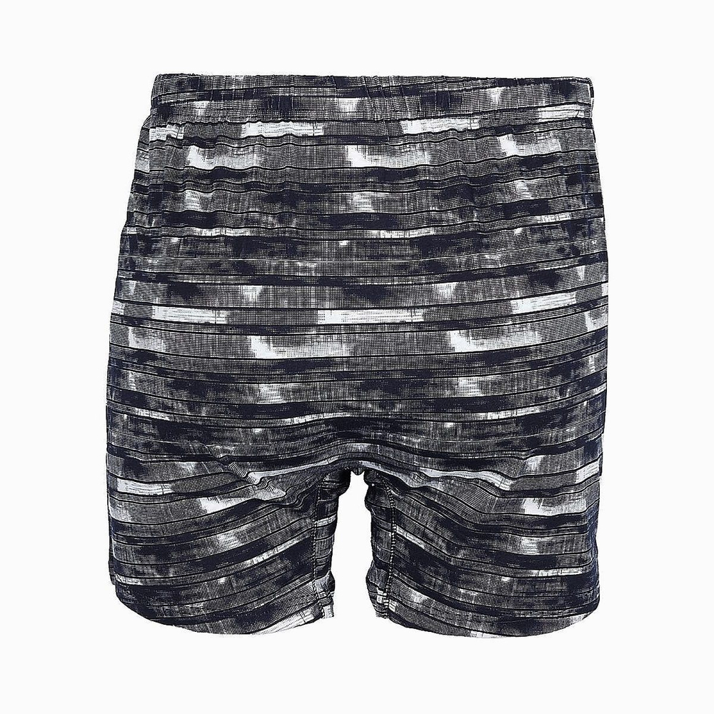 Трусы-боксеры с принтом в виде дощечек (Размер: XL) (Цвет: черный)