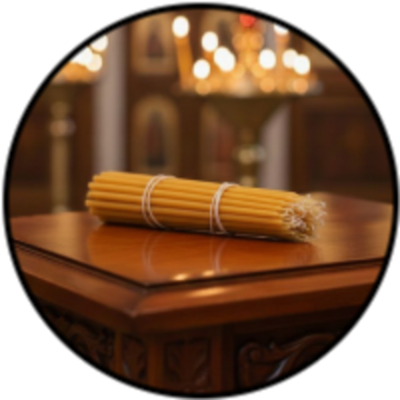 Свечи конусные (маканые)