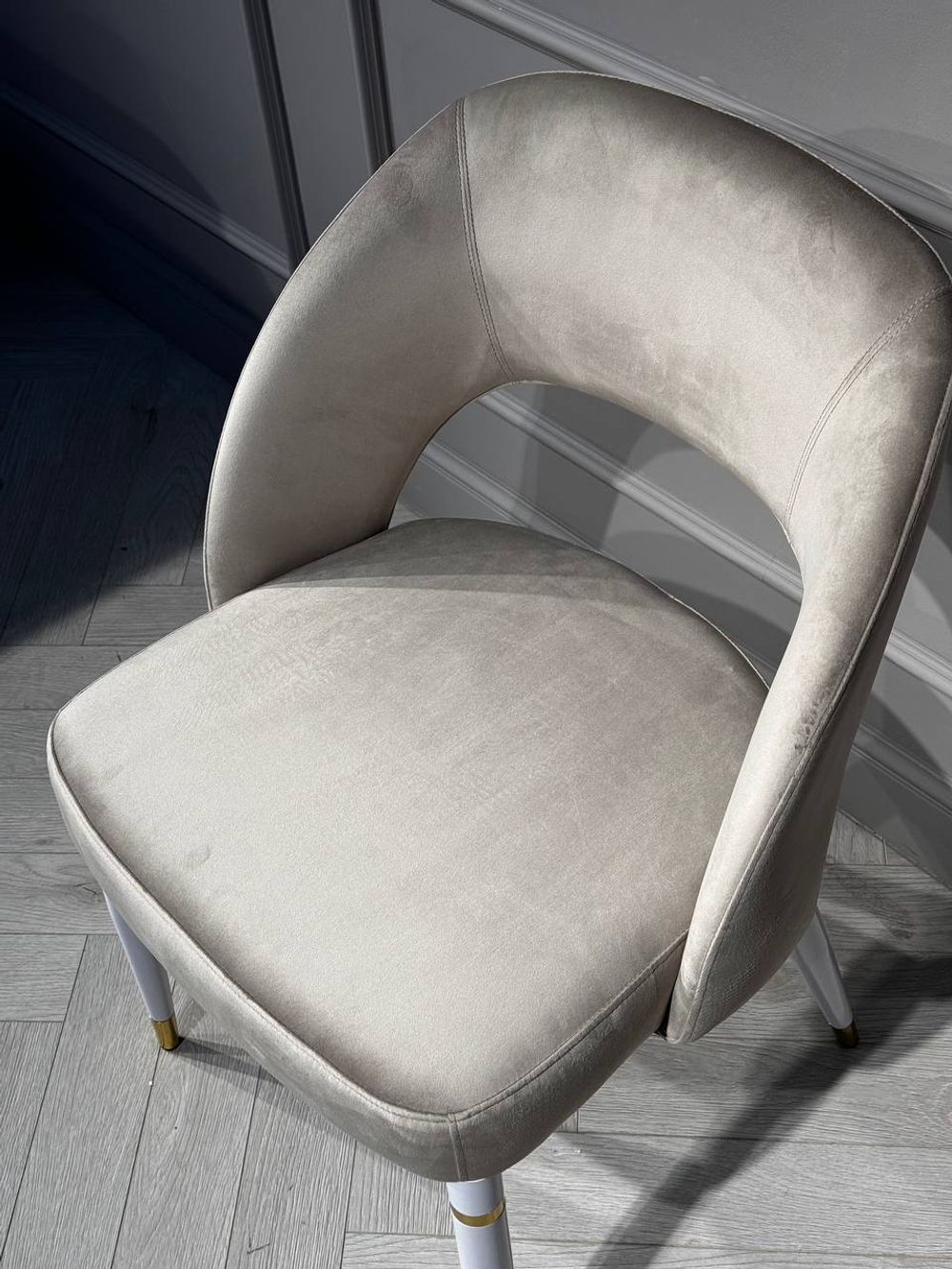 Стул обеденный Ist Casa Оливия, бежевый , белый