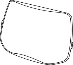 Пластина наружная защитная термостойкая к щитку Speedglas 9100 (527070)
