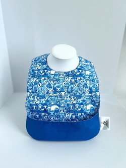 нагрудник непромокаемый двухсторонний для кормления