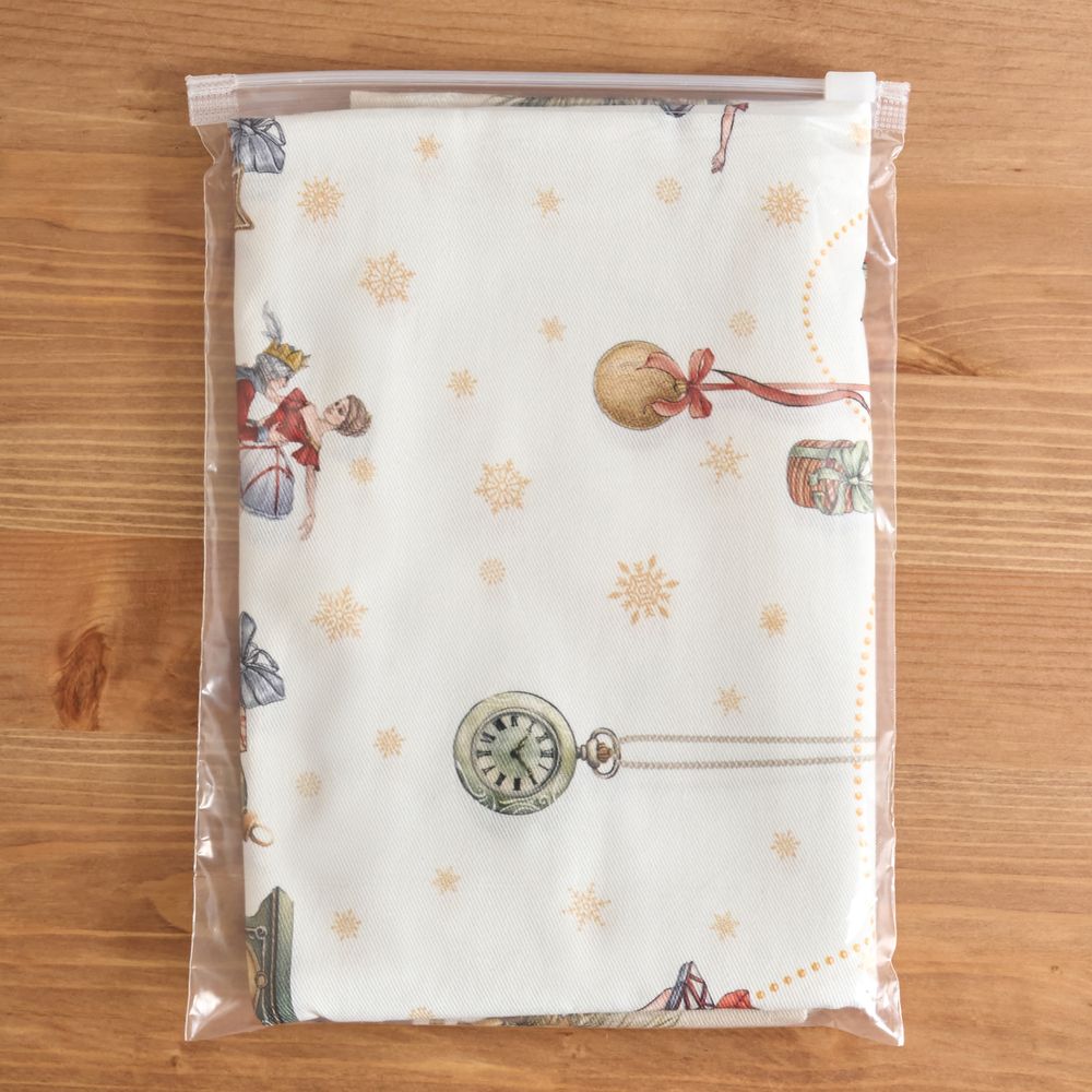 НАБОР ПОЛОТЕНЕЦ ИЗ 2 ШТ "ЩЕЛКУНЧИК" 40Х60СМ БЕЖЕВЫЙ,100%ХЛОПОК,ТВИЛ