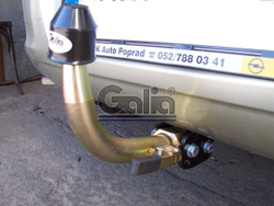Фаркоп оцинкованный Galia F101C для Opel Corsa D 2006-2014, FIAT Grande Punto 2005-2010, Grande Punto Evo 2005-2010, Alfa Romeo MiTo 2008-2018(паспорт и сертификат в комплекте)(без электрики)