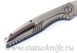 Нож Широгоров 110 Kickstop Кикстоп Amber Brown  (Lee Williams)фотография - 7