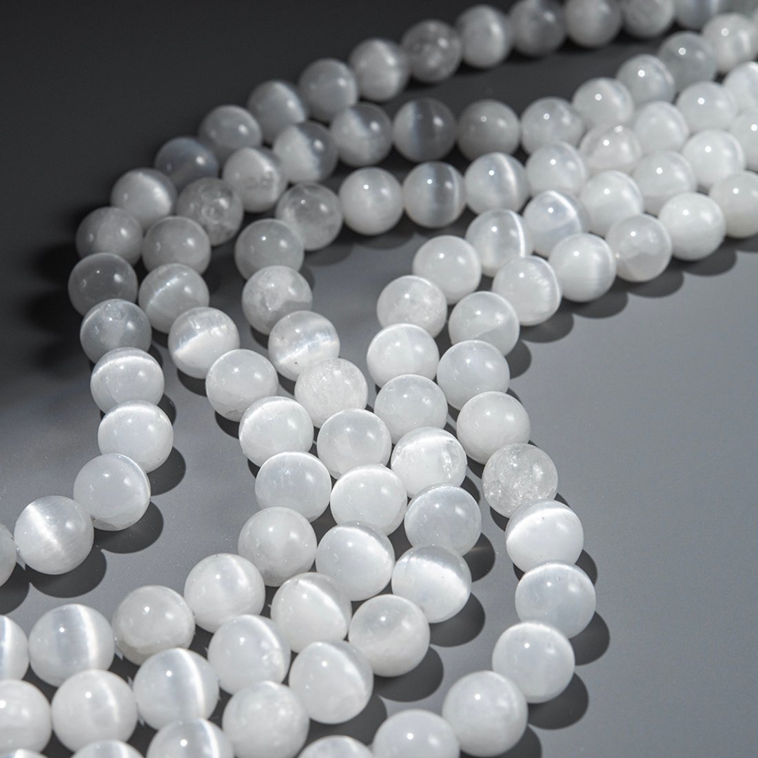 Селенит натуральный эконом, шар, 10,3мм