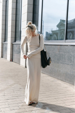 Костюм трикотажный с юбкой