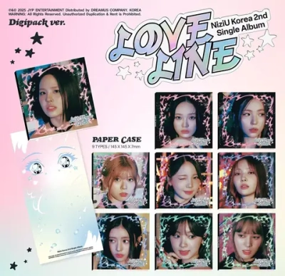 Альбом NIZIU - LOVE LINE [Digipack ver.]
