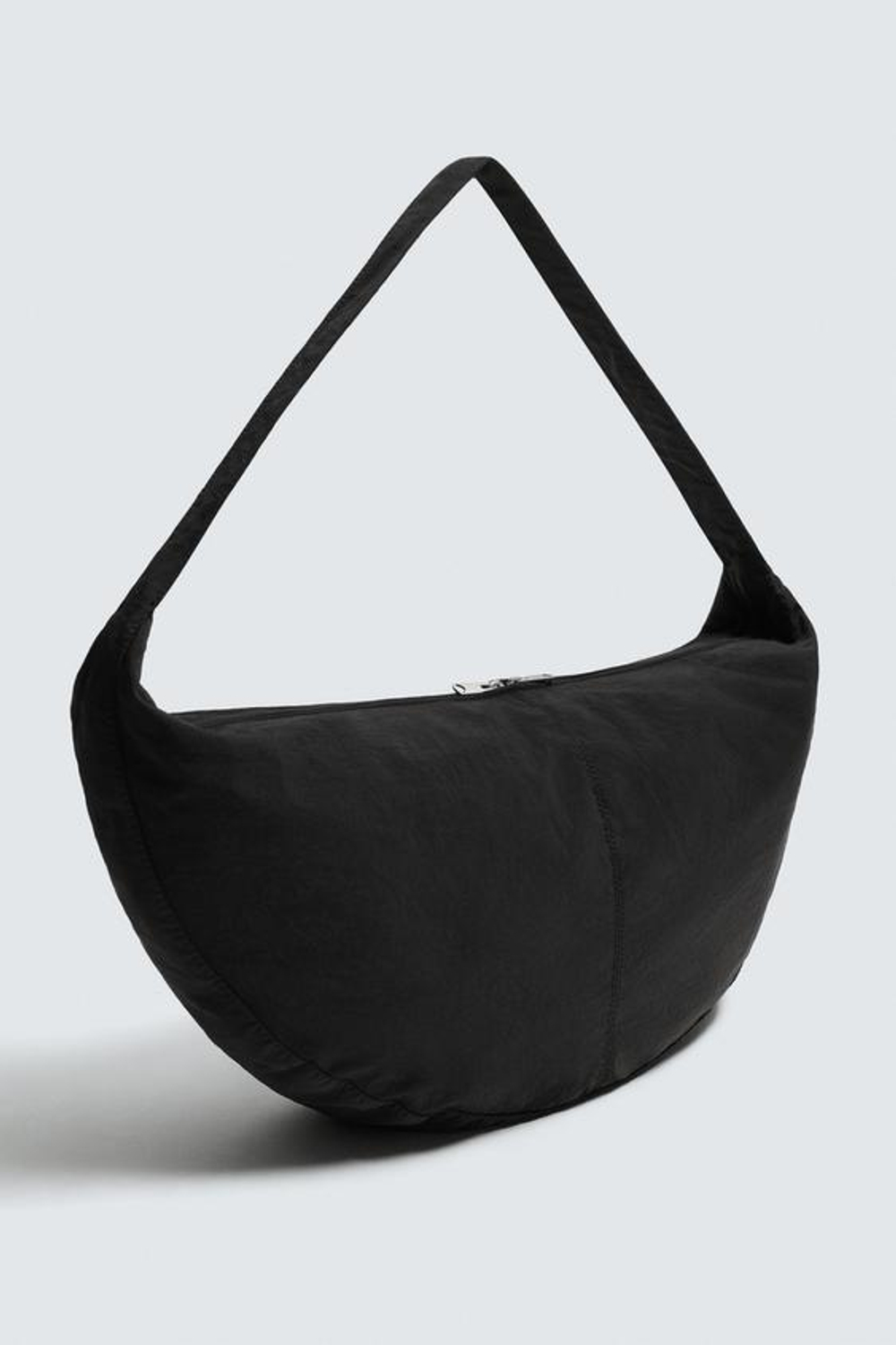 ZARA НЕЙЛОНОВАЯ СУМКА, ЧЕРНЫЙ