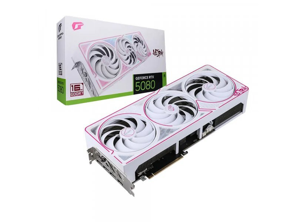 Видеокарта Colorful Nvidia GeForce RTX 5080 ULTRA [RTX 5080 Ultra W OC 16GB-V]