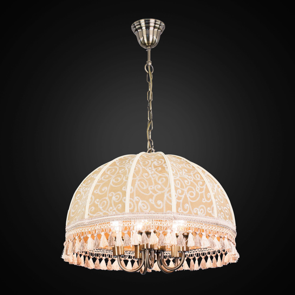 Citilux Базель CL407155 Люстра с абажуром Вышивка