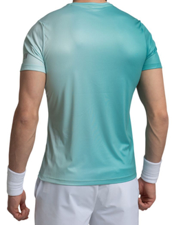 Мужская теннисная футболка Hydrogen 3D Tennis Ball Tech - зеленый