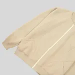 Толстовка One Two Multicolor с начесом на молнии просто серо-коричневый