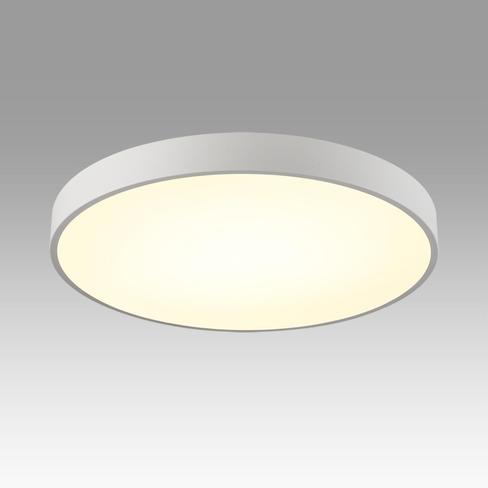 7757/70L MITRA LED SN 098 Светильник металл/акрил/белый LED 60Вт+10Вт(подсветка) 4000K D600 IP20 QUASAR