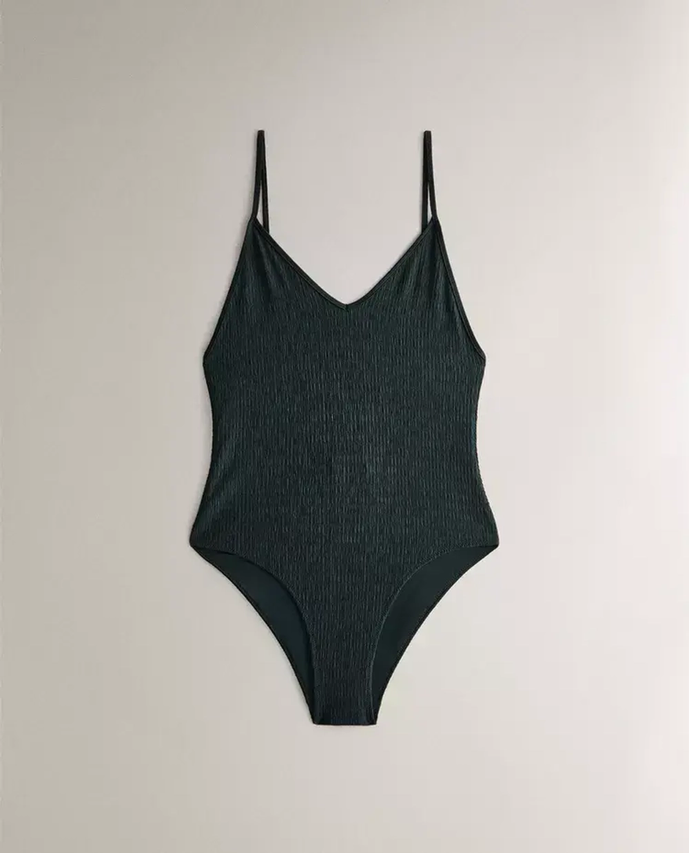 ZARA HOME КУПАЛЬНИК ИЗ РЕЛЬЕФНОЙ ТКАНИ, ЗЕЛЕНЫЙ