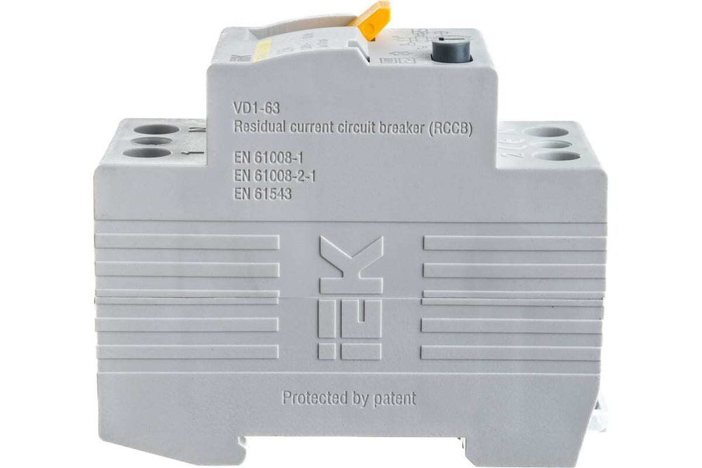 Выключатель дифференциальный (УЗО) ВД1-63 2Р 25А 10мА IEK