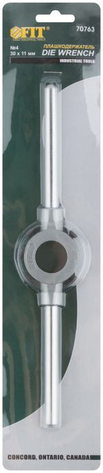 Плашкодержатель №4 30х11 мм, FIT, 70763