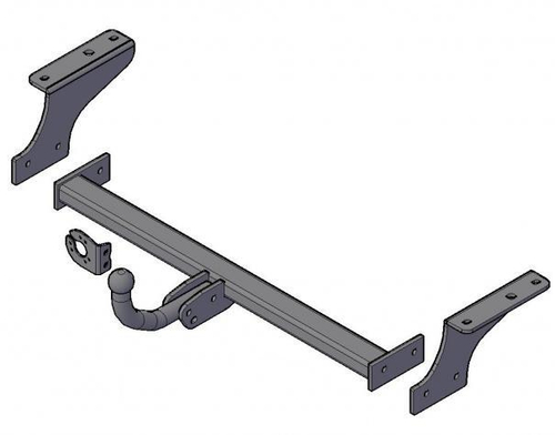 Фаркоп Chevrolet Cobalt 2012-2016, Ravon R4 2016-2020, условно-съемный,(без электрики) Трейлер.9470
